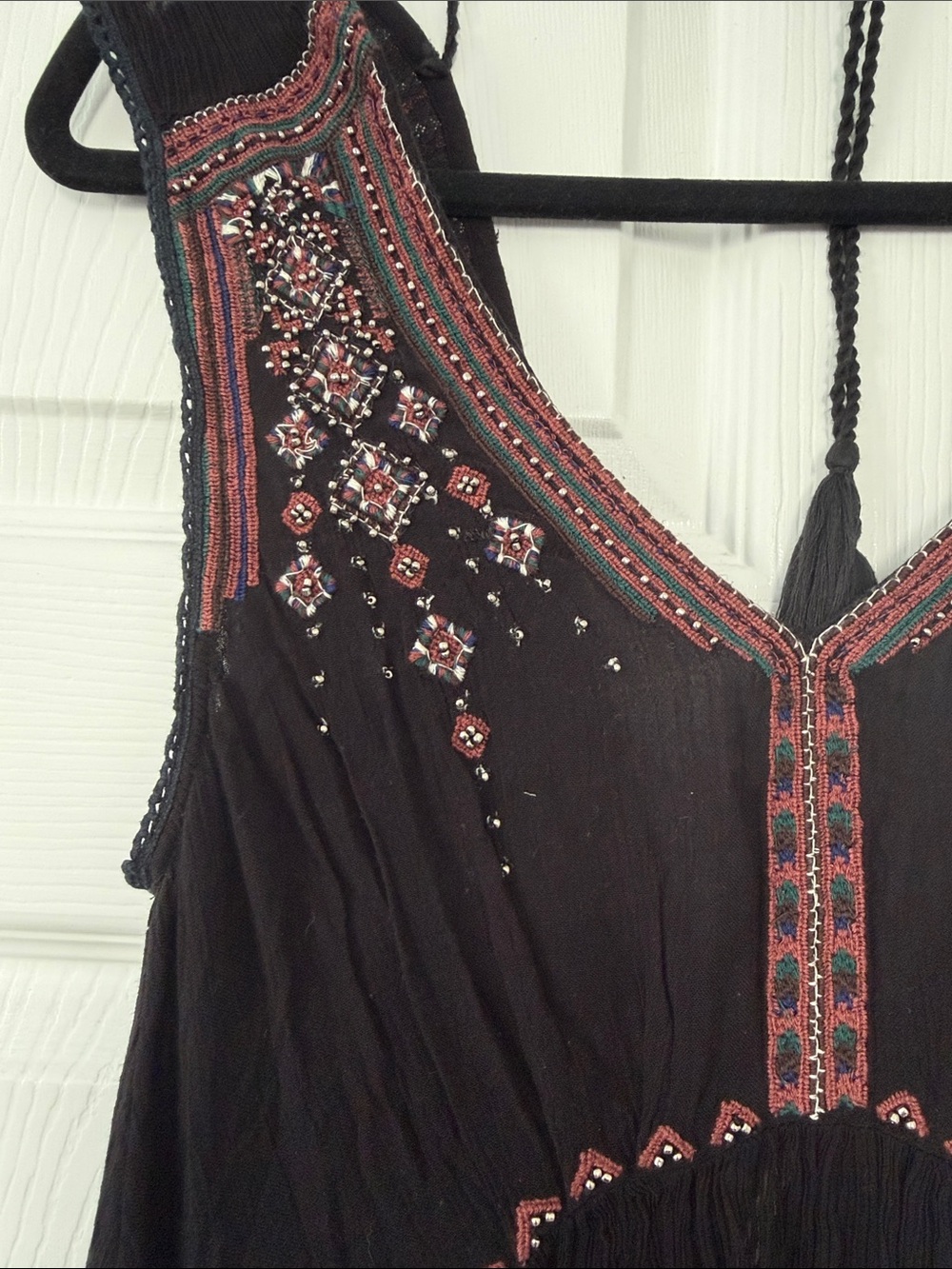 Free People See You Smile Embroidered Maxi Tank - Picture 8 of 8